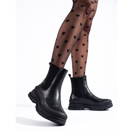 Klasične ženske Shelovet Chelsea čizme crna 1