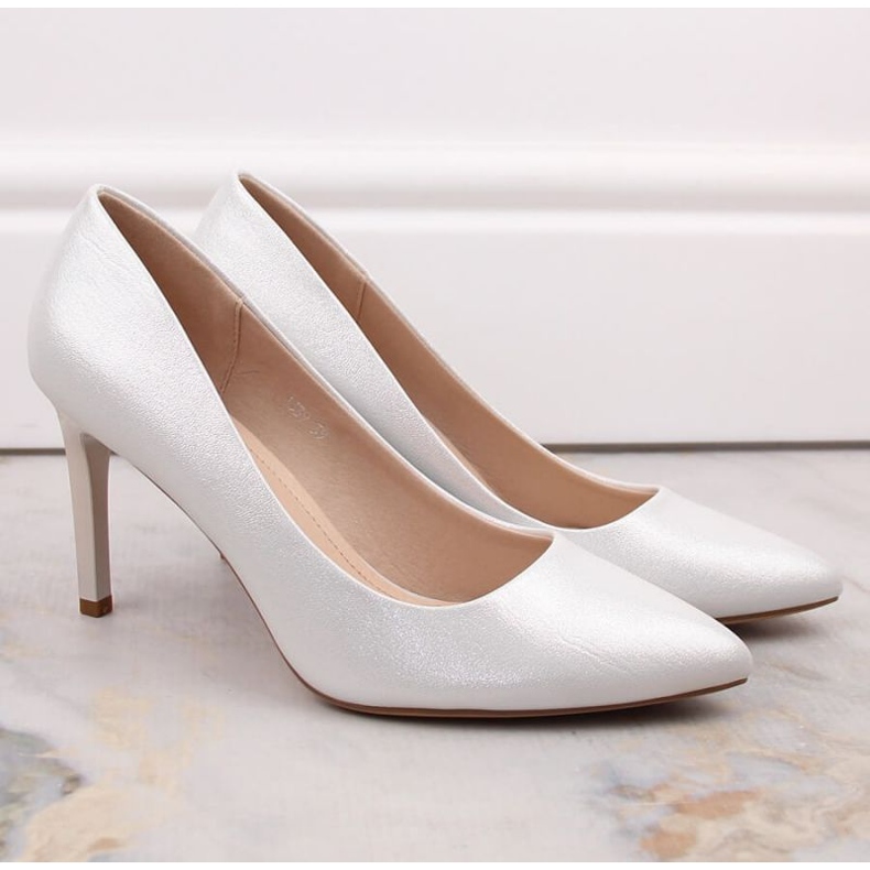 Sergio Leone W SK428A srebrne visoke pete srebro 1