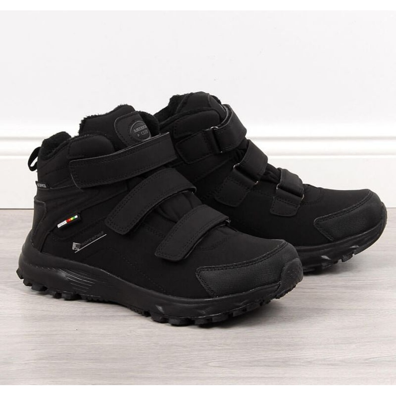 American Club M AM855 izolirane trekking cipele, crne crna 1