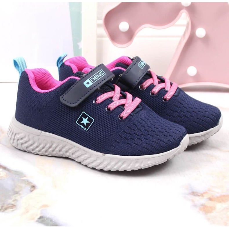 NEWS Jr EVE396A sportske cipele, tamnoplave 2