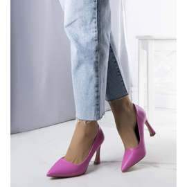 BM Drakeove ružičaste cipele s petom u obliku pješčanog sata ružičasta 1