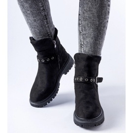 Crne izolirane gležnjače Gibsonia crna 1