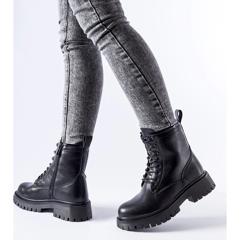 Crne Puyallup čizme s izolacijom crna 1