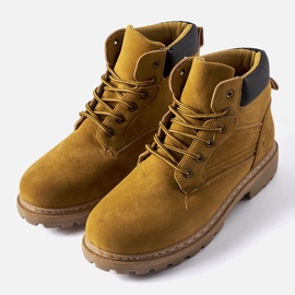 Smeđe muške klasične Petrelle čizme smeđa 1