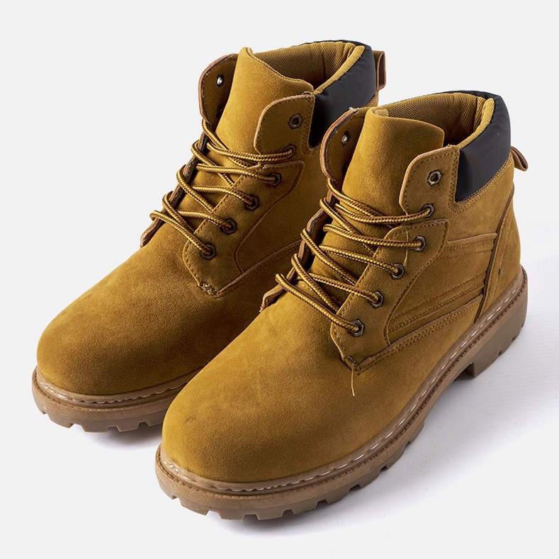 Smeđe muške klasične Petrelle čizme smeđa 1