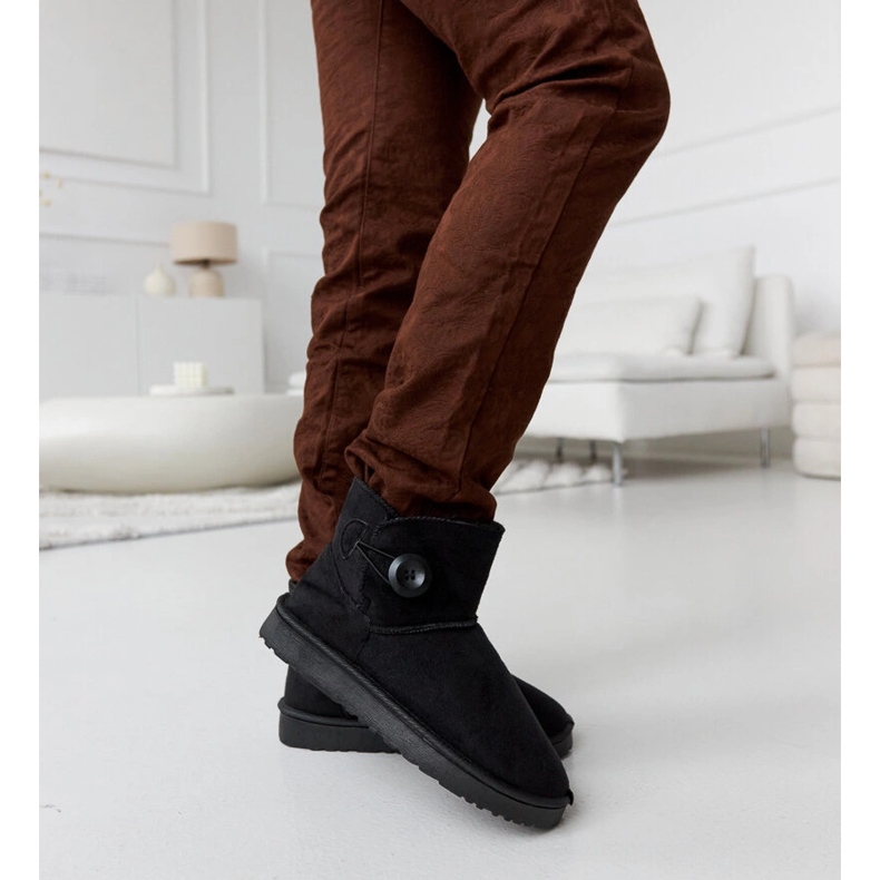 Snyder crne kratke izolirane čizme za snijeg crna 1