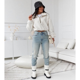 Bež izolirane ženske čizme za snijeg Pulliam 1