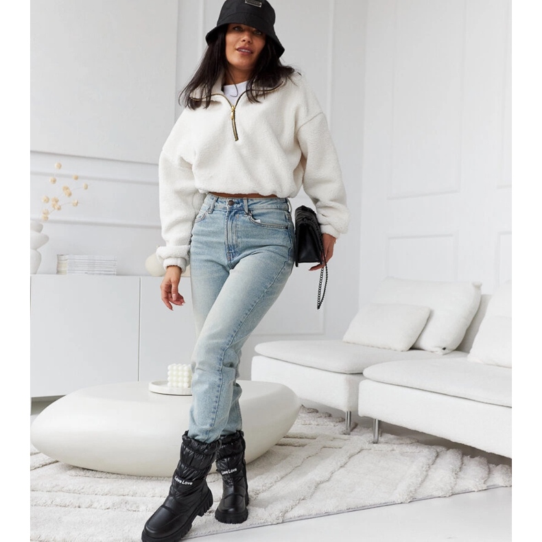 Pulliam crne izolirane ženske čizme za snijeg crna 1