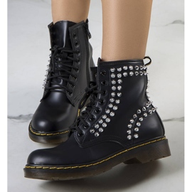 PA1 Crne ženske Manzo čizme crna 1