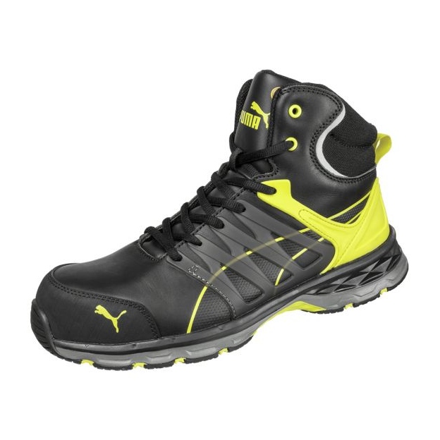 Puma Velocity 2.0 Yellow Mid MLI-S12B1 cipele crne boje crna 1