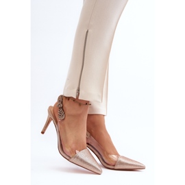 D&amp;A MR1966-11 Visoke pete ukrašene boji šampanjca zlatna 1