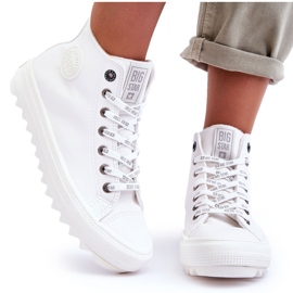 Ženske tenisice Big Star High Warm White GG274108 bijela 4