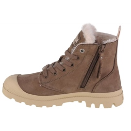 Cipele Palladium Pampa Hi Zip Wl 95982-212-M smeđa 1