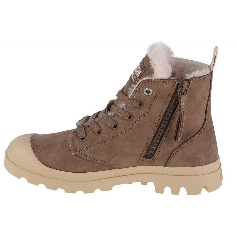 Cipele Palladium Pampa Hi Zip Wl 95982-212-M smeđa 1