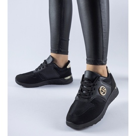 Crne sportske tenisice Almenno crna 1