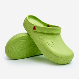 Muške lagane japanke Crocs Big Star II175005 Zelene zelena 2