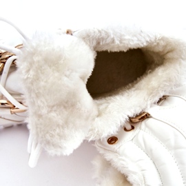 Ženske izolirane sportske čizme na vezanje Trappers Bijeli Bastini bijela 7