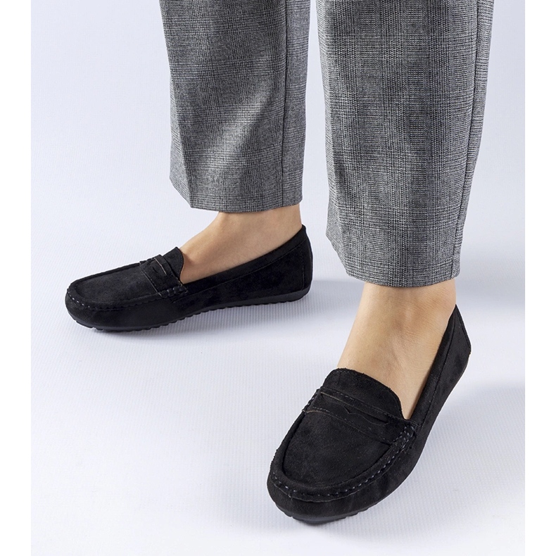 Crne mokasine od Cellarengo eko antilop kože crno 1