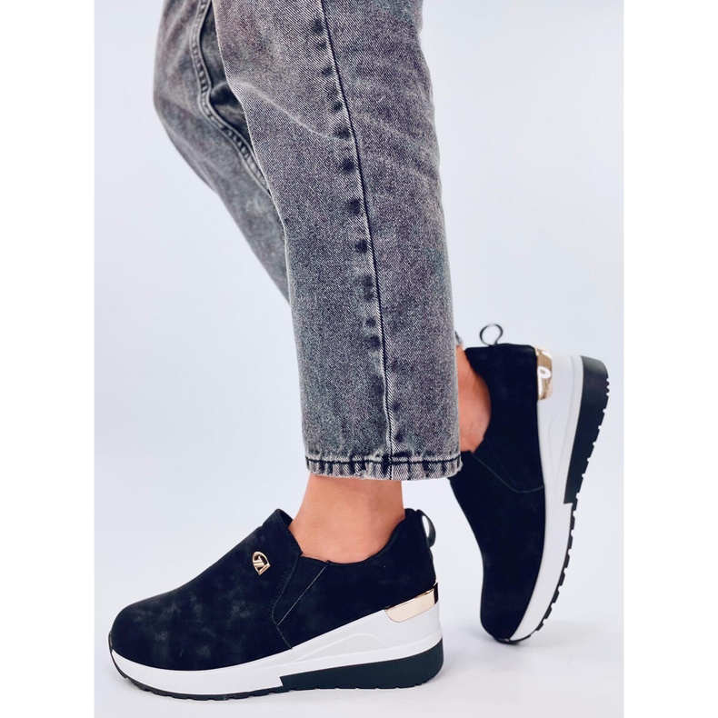 Hense crne cipele na wedges crna 1