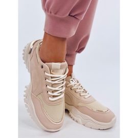 Ženske sportske cipele Fleis Beige bež 2