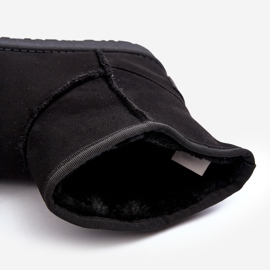 Ženske Cross Jeans čizme za snijeg MM2R4024 crne crna 1