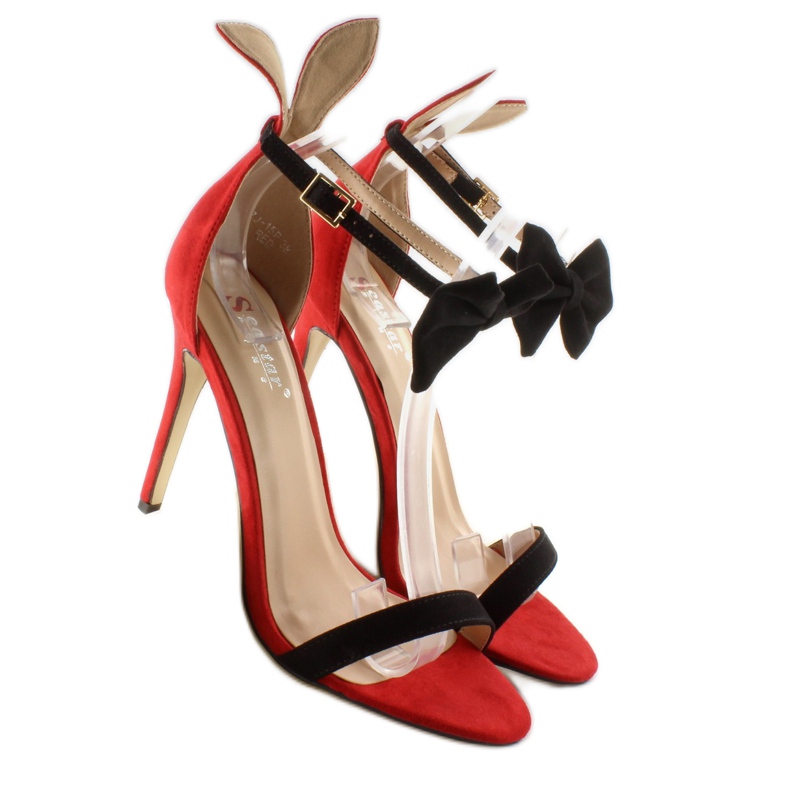 Sandale na iglu sa ušima ZJ-15P Crvene crvena 2