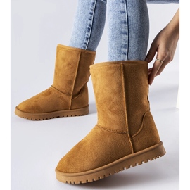 Smeđe izolirane klasične Ireneo čizme za snijeg smeđa 1