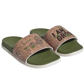 Adidas Adilette Comfort Jr japanke ID8029 zelena 1