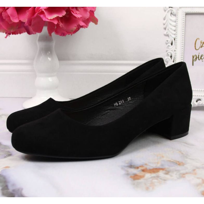 Sergio Leone W SK354C salonke od brušene kože, crne crno 2