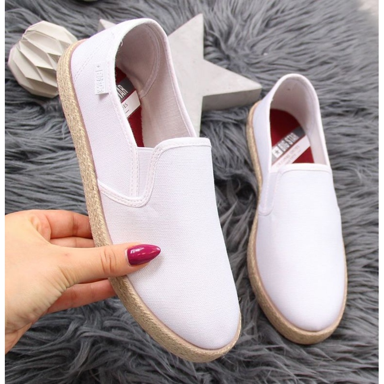 Big Star W DD274015 espadrile, bijele bijela 1