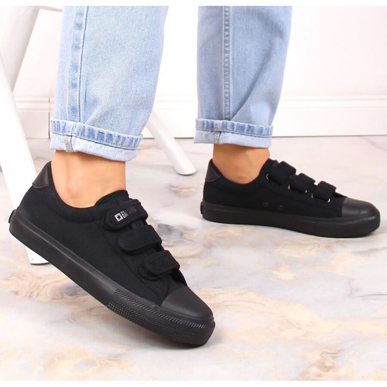 Big Star W INT1842D tenisice na čičak, crne crno 2