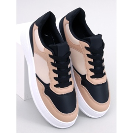 Panda ženske tenisice Brewer BLACK/KHAKI crna 1