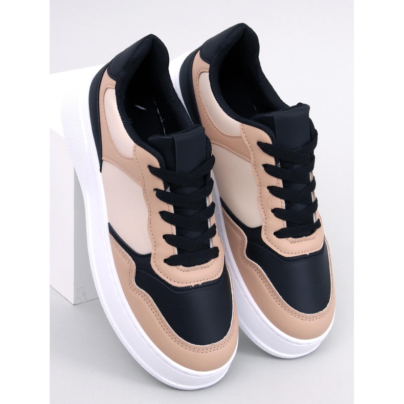 Panda ženske tenisice Brewer BLACK/KHAKI crno 1