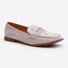 Ženske klasične mokasine Grey Olevin siva 1