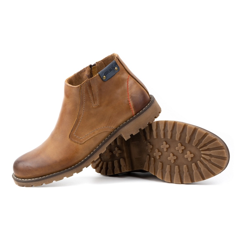 Olivier Muške izolirane čizme 815 crvene smeđa 3