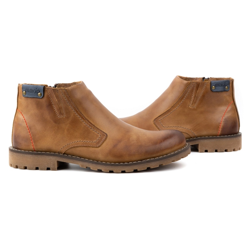 Olivier Muške izolirane čizme 815 crvene smeđa 7