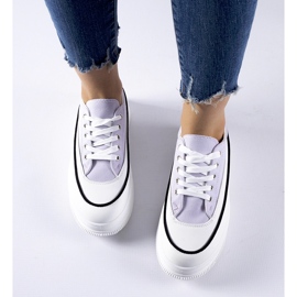 Ljubičaste tenisice na platformi Plesio ljubičasta 1