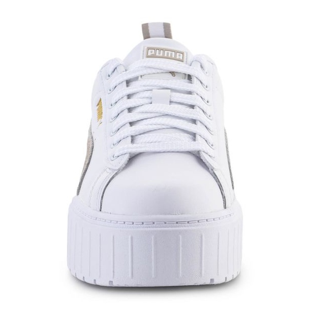 Puma Mayze Lth platform W cipele 381983-02 bijela 1