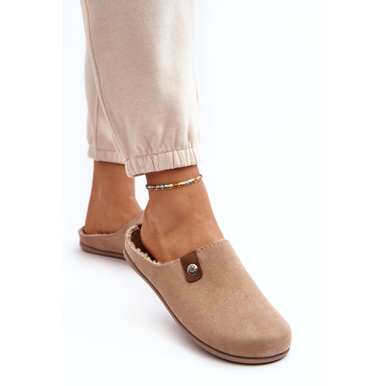 Inblu Ženske kućne cipele Papuče GF000011 Bež 3