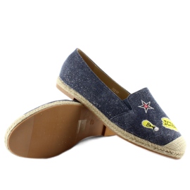 Espadrile s JH21p D. Plave zakrpe tamnoplava 1