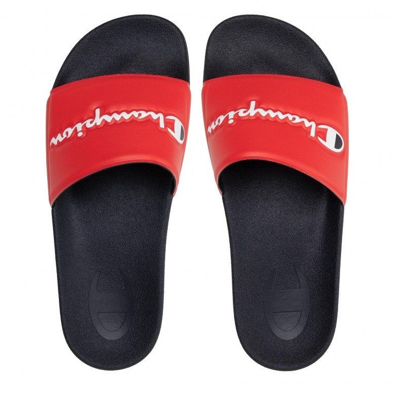 Champion Muški Flip -FLOPS prvak Rochester Slide Varsity S21993.RS001 Crveni crvena 4