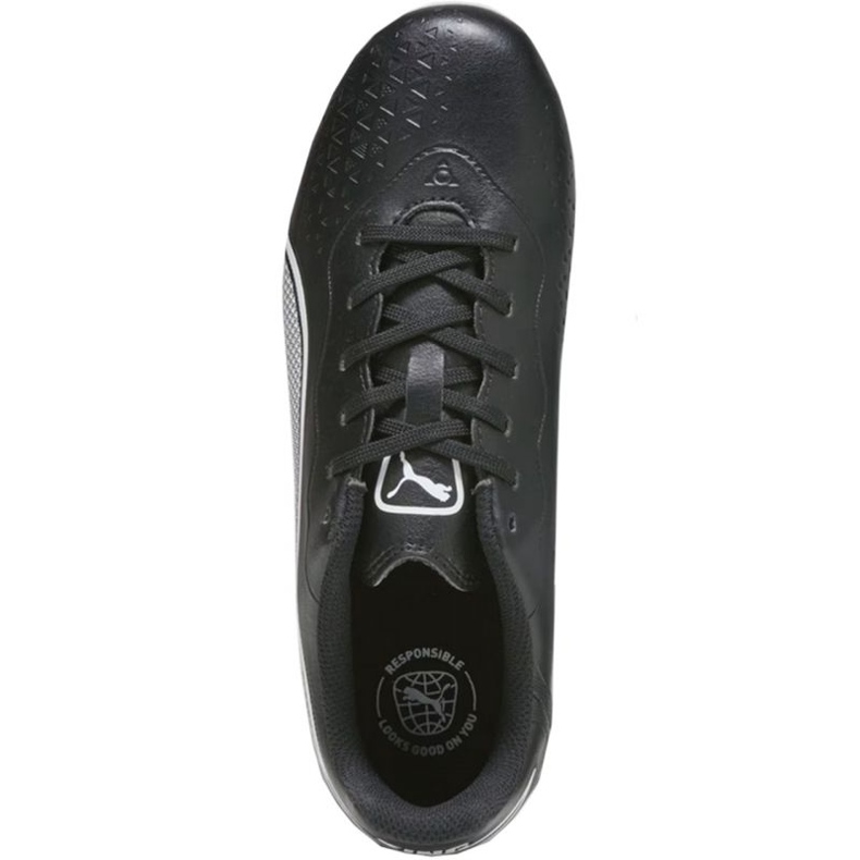 Puma King Match FG/AG Jr 107573 01 tenisice za nogomet crno 1