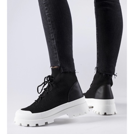 Crne visoke tenisice Éric crna 1