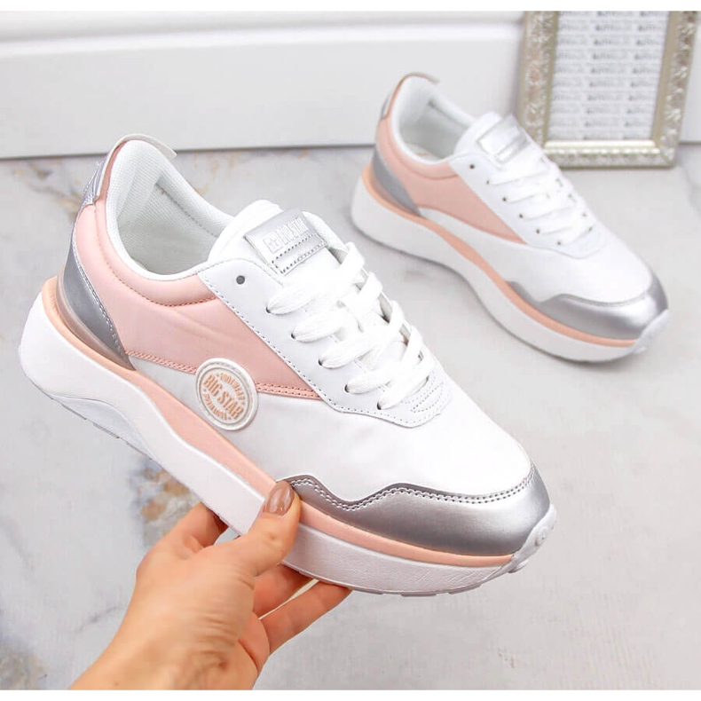 Ženske višebojne sportske cipele s platformom Big Star JJ274A015 višebojan 2