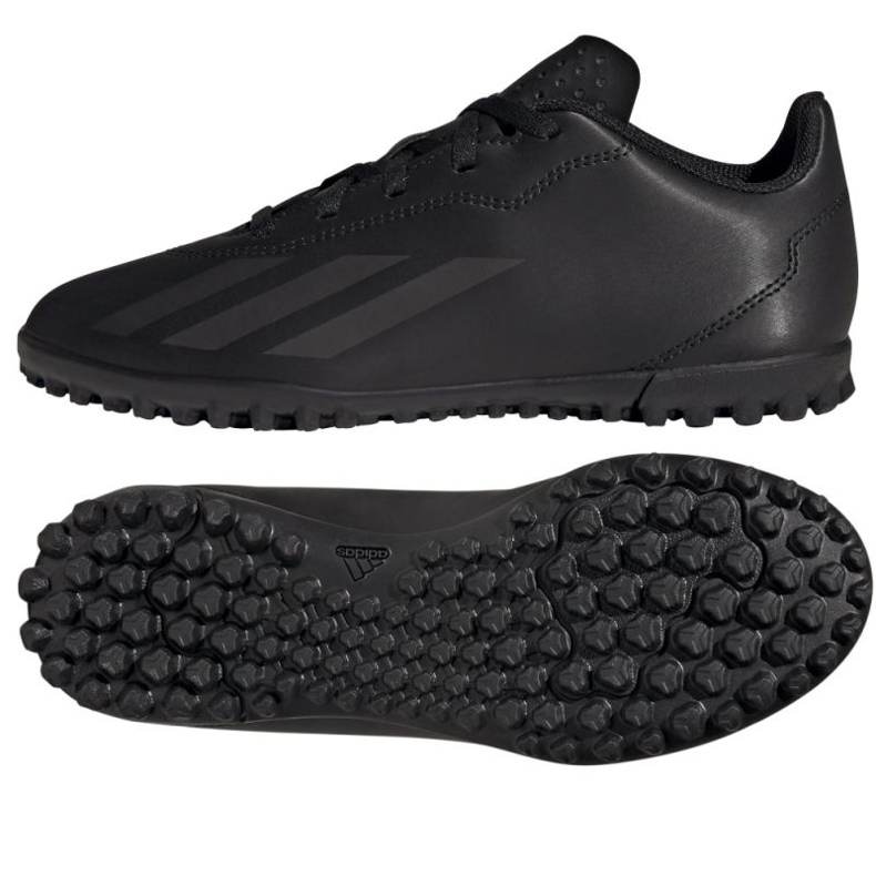 Adidas X CRAZYFAST.4 Tf Jr IE4084 cipele crno 1