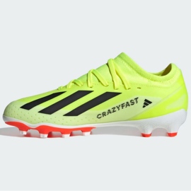 Adidas tenisice X Crazyfast League Ll Mg Jr IF0683 žuta boja 1