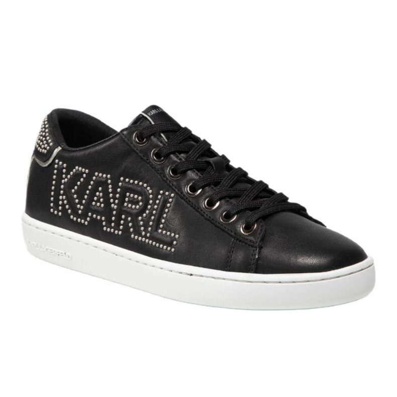 Karl Lagerfeld Cipele Karl Lagefeld Kupsole Ii Karl Mikrostud Logo W KL61221 crno 1