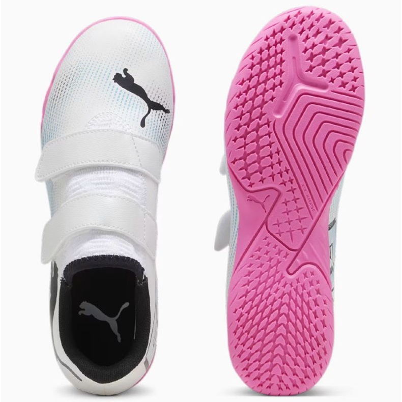 Puma Future 7 Play It Jr 107741-01 tenisice za nogomet bijela 1