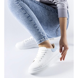 Bijelo-plave Leland tenisice bijela 2