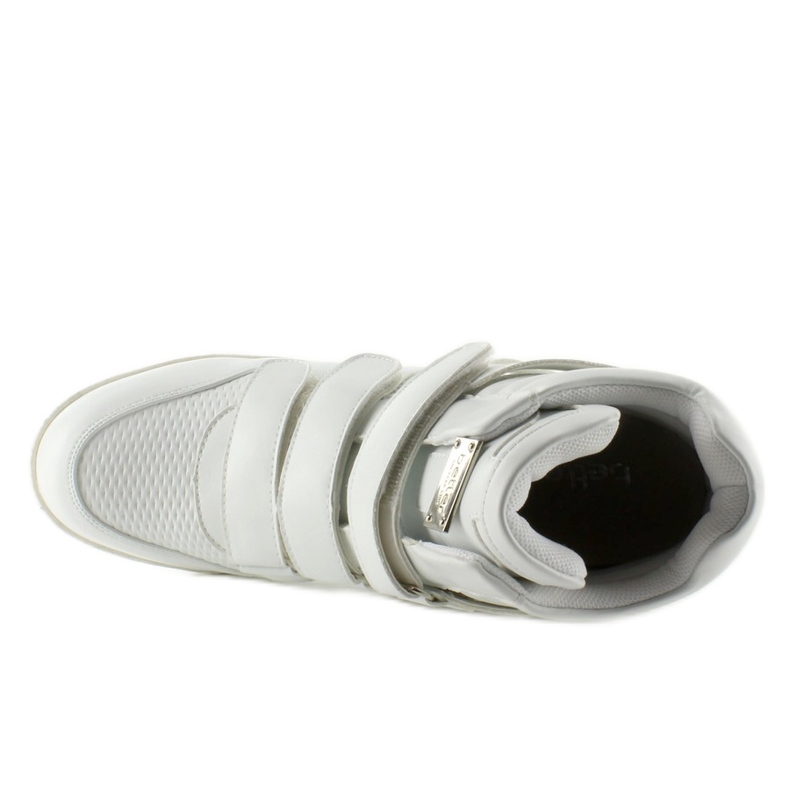 Tenisice za lice visoke JT35 bijele bijela 2